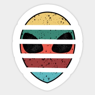 Alien - Retro - Vintage Sticker